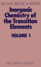 Inorganic Chemistry of the Transition Elements: Volume 1