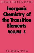 Inorganic Chemistry of the Transition Elements: Volume 5