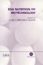 Egg Nutrition and Biotechnology