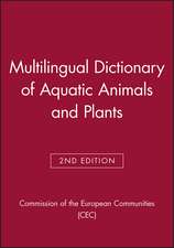 Multilingual Dictionary of Aquatic Animals and Plants