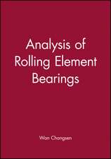 Analysis of Rolling Element Bearings