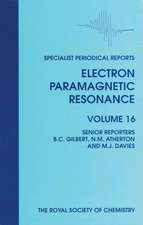 Electron Paramagnetic Resonance: Volume 16