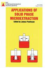 Applications of Solid Phase Microextraction: Rsc