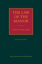 The Law of the Manor