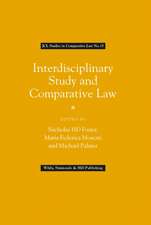 Interdisciplinary Study and Comparative Law (JCL Studies in