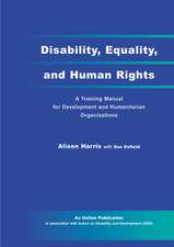 Disability, Equality, and Human Rights