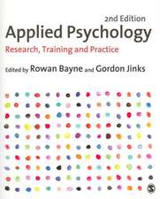 Applied Psychology: Research, Training and Practice