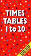 Times Table 1 to 20