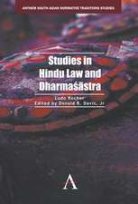 Studies in Hindu Law and Dharma Stra