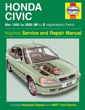 Honda Civic Petrol (Mar 95 – 00) Haynes Repair M – 95–00