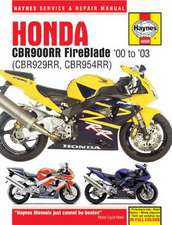 Honda CBR900RR FireBlade (00 – 03) Haynes Repair Manual