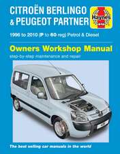 Citroen Berlingo & Peugeot Partner Petrol & Diesel (96 – 10) Haynes Repair Manual