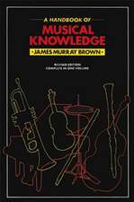 Handbook Of Musical Knowledge