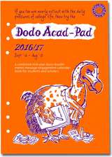 Dodo Acad-Pad 2016 - 2017 Filofax-Compatible A5 Organiser Di