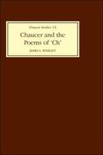 Chaucer and the Poems of ′CH′