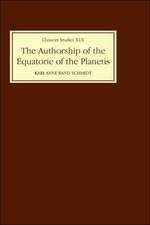 The Authorship of The Equatorie of the Planetis