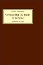 Conquering the Reign of Femeny – Gender and Genre in Chaucer`s Romance