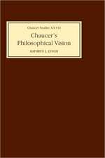 Chaucer`s Philosophical Visions