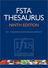 Fsta Thesaurus Ninth Edition