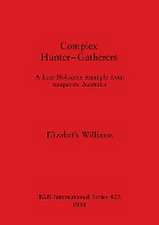 Complex Hunter-Gatherers