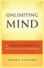 Unlimiting Mind: The Radically Experiential Psychology of Buddhism