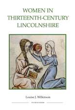 Women in Thirteenth–Century Lincolnshire