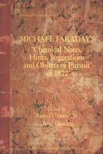 Michael Faraday's 'Chemical Notes, Hints, Suggestions and Objects of Pursuit' of 1822