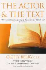 Actor And The Text