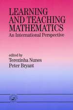 Learning and Teaching Mathematics: An International Perspective