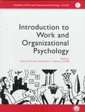 A Handbook of Work and Organizational Psychology: Volume 1: Introduction to Work and Organizational Psychology