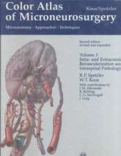 Color Atlas of Microneurosurgery, Volume 3: Intra- und Extracranial Revascularization and Intraspinal Pathology: Microanatomy, Approaches and Techniques