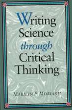 Writing Science Thru Critical Thinking