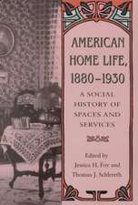 American Home Life 1880-1930: Social History Spaces Services