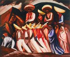 Diego Rivera, David Alfaro Siqueiros, Jose Clemente Orozco