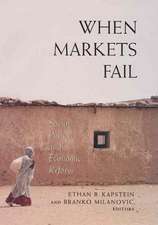 When Markets Fail: Social Policy and Economic Reform