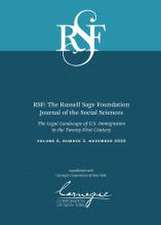 RSF: The Russell Sage Foundation Journal of the Social Sciences