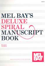 Deluxe Spiral Manuscript Book