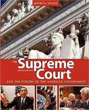 The Supreme Court and the Powers of the American Government