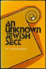 An Unknown Jewish Sect