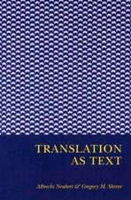 Translation as Text