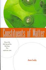 Constituents of Matter