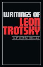 Writings of Trotsky, Leon (Supplement 1934-40)