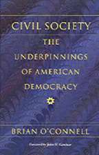 Civil Society: The Underpinnings of American Democracy