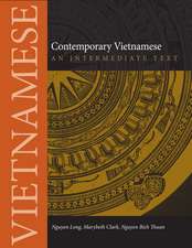 Contemporary Vietnamese – An Intermediate Text