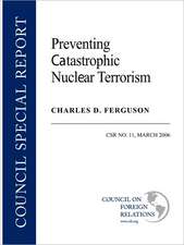 Preventing Catastrophic Nuclear Terrorism