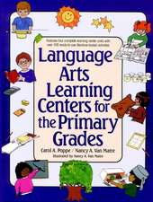 Language Arts Learning Centers Primary Grades