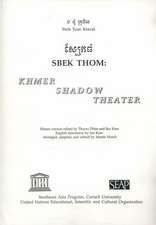 Sbek Thom – Khmer Shadow Theater