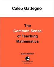 The Common Sense of Teaching Mathematics