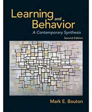 Learning and Behavior: A Contemporary Synthesis