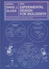 Experimental Design for Biologists